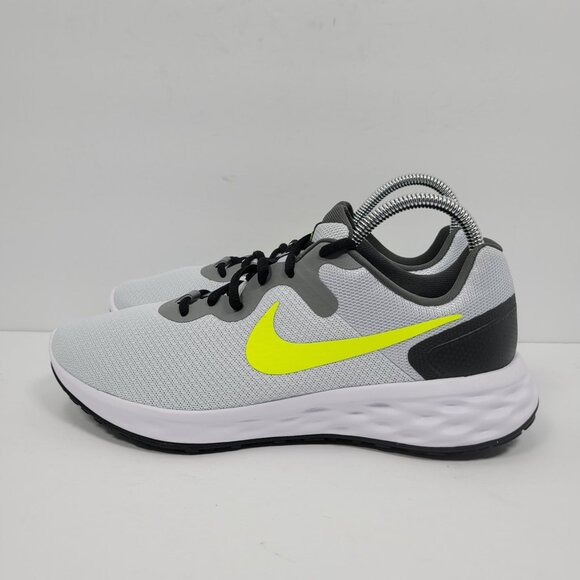 Nike Revolution 6 Next Nature Men's White Gray Shoes DR9882-001 US Size 8.5 NIB - Picture 5 of 11